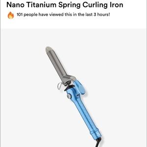 BaBylissPRO 1” Curling Iron